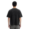 Casual Waffle Fabric Button Neck T-Shirt