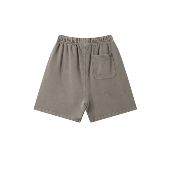 Vintage Fade Oversized Cotton Shorts