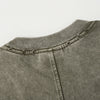 Streetwear Inspired Color Blocked Washed Casual Cotton Tee