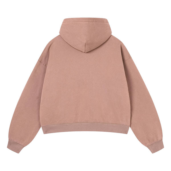 Vintage Acid Washed Thick Hooded Sweatshirt