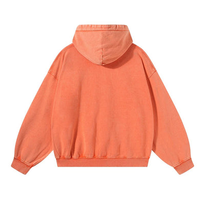 Vintage Washed Heavyweight Pullover Hoodie