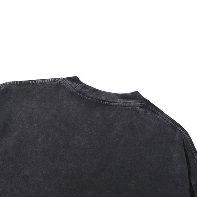 Stone Wash Crew Neck Sweatshirt 360gsm