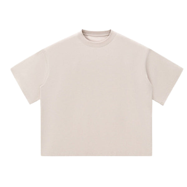 Minimalist Daily Wear Lightweight Boxy Tee
