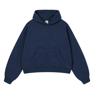 Vintage Acid Washed Thick Hooded Sweatshirt