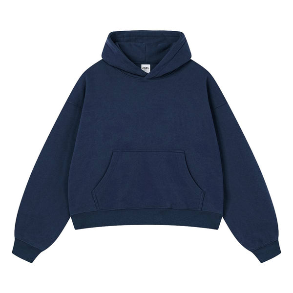 Vintage Acid Washed Thick Hooded Sweatshirt