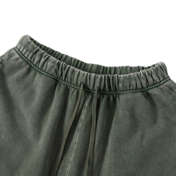 Vintage Fade Oversized Cotton Shorts