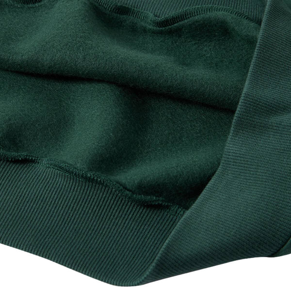 Heavyweight Fleece Boxy Drop Shoulder  Crew Neck Sweatshirt