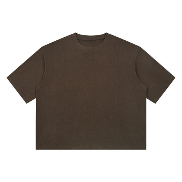 100% Cotton Heavyweight Oversized Crew Neck Tee 420G