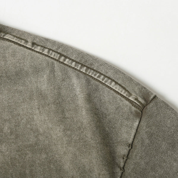 Streetwear Inspired Color Blocked Washed Casual Cotton Tee