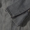 Washed Faded Oversized Denim Jacket