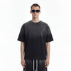Splatter Dye Washed Distressed Air Mamba Cotton Tee
