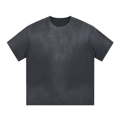 Heavyweight Washed Faded Baggy Tee 300gsm