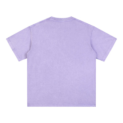 Washed Faded Baggy Cotton Tee 250gsm