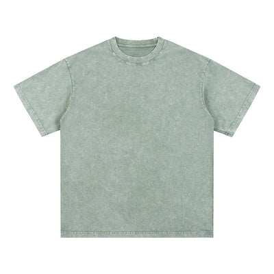Washed Faded Baggy Cotton Tee 250gsm