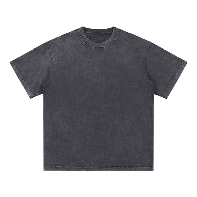 Stone Wash Loose Fit T Shirt 250gsm