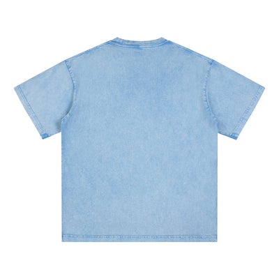 Stone Wash Loose Fit T Shirt 250gsm