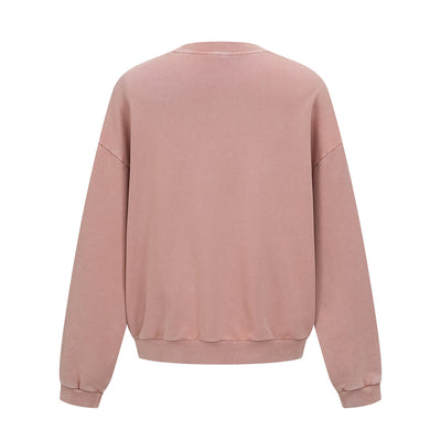 Soft-Vintage Washed Pullover Sweatshirt