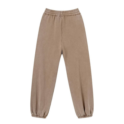 Oversized Snow Wash Fleece Joggers