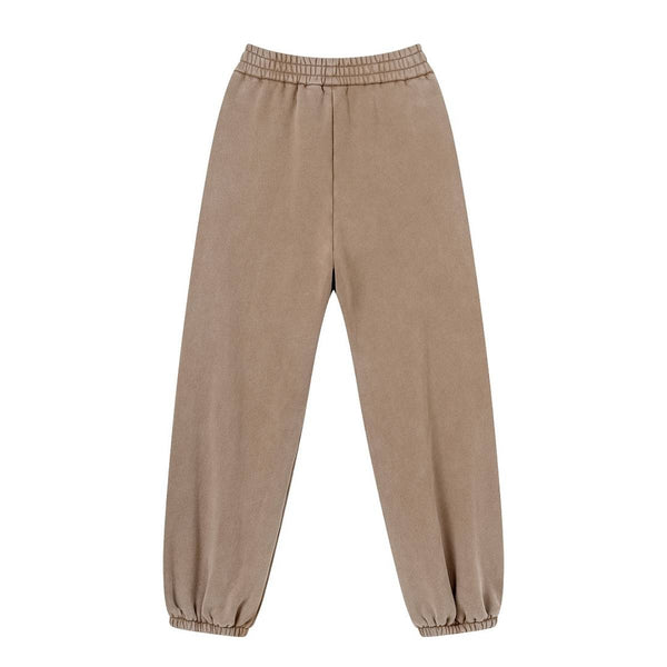 Oversized Snow Wash Fleece Joggers