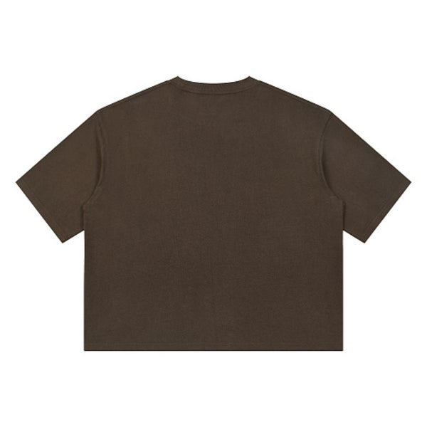 100% Cotton Heavyweight Oversized Crew Neck Tee 420G