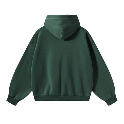 Heavyweight Washed Fleece Hoodie