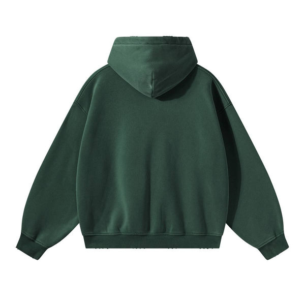 Heavyweight Washed Fleece Hoodie