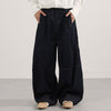 Knife Cut Patchwork High Waist Wide Leg Jeans