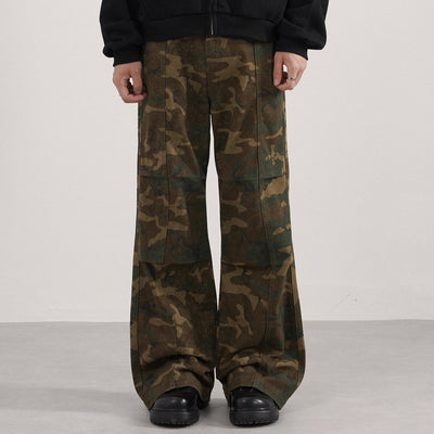 Casual Comfort Utility Camouflage Cargo Pants