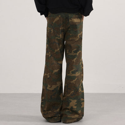 Casual Comfort Utility Camouflage Cargo Pants