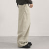 Curved Seam Cargo Loose Fit Pants
