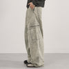 High Waist Utility Pocket Cargo Pants