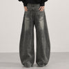 Distressed Vintage Scimitar Jeans