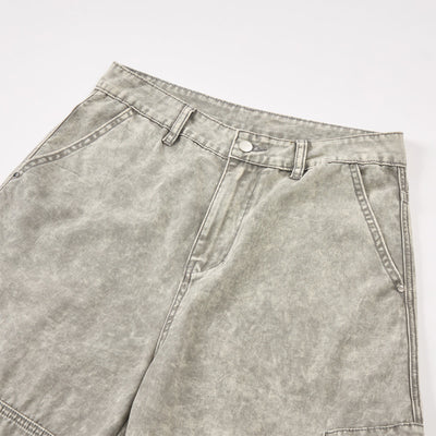 High Waist Utility Pocket Cargo Pants