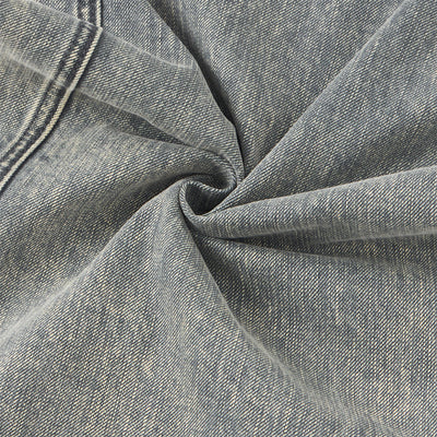 Wide Leg High Waist Distressed Denim Jeans