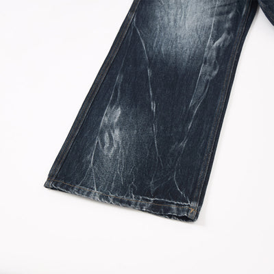 Dark Washed High Waist Boyfriend Loose Jeans