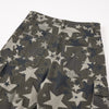 Star Print Oversized Cargo Pants