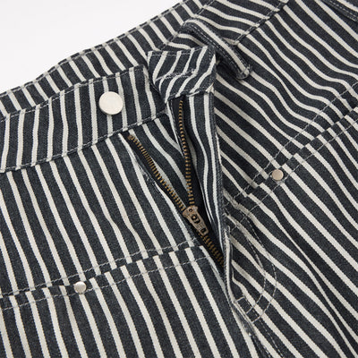 High Waisted Striped Wide Leg Casual Pants