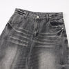 Distressed Vintage Scimitar Jeans