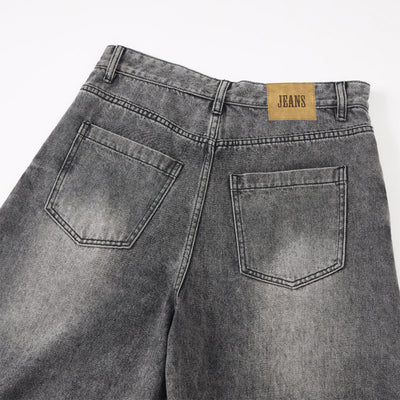 Distressed Vintage Scimitar Jeans