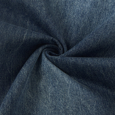 Grunge Dark Wash High Waist Wide Leg Jeans