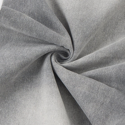 Vintage Gray Distressed High Waist Jeans