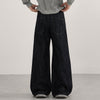 Classic Dark Wash High Waist Wide Leg Jeans