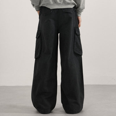 Utility Wide Leg Side Pocket Pants