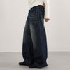 Vintage Wash High Waist Loose Wide Leg Jeans