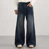 Light Wash High Waist Relaxed Wide Leg Jeans