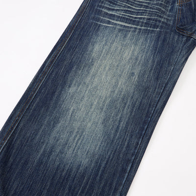 Vintage Wash High Waist Loose Wide Leg Jeans