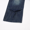 Vintage Wash High Waist Loose Wide Leg Jeans