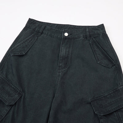Utility Wide Leg Side Pocket Pants
