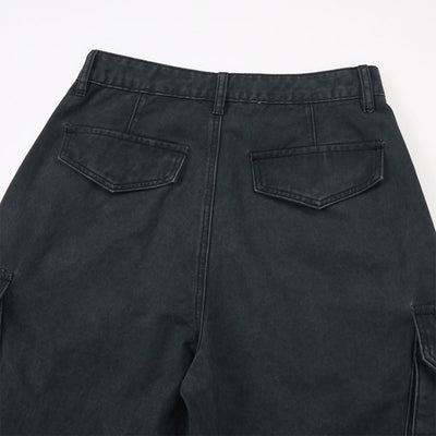 Utility Wide Leg Side Pocket Pants