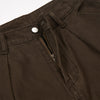 Vintage Brown Oversized Pocket Cargo Pants